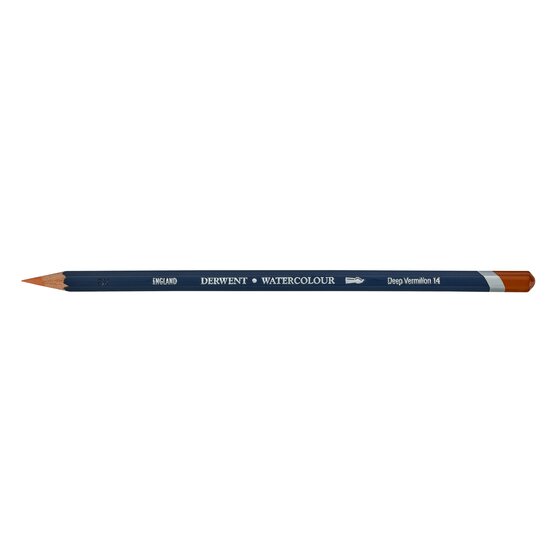 LAPIS AQUARELAVEL DERWENT WATERCOLOUR 14 DEEP VERMILION