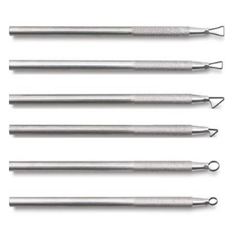 ESTECAS METAL (AÇO) SINOART C/ 06 MODELAGEM SFT031