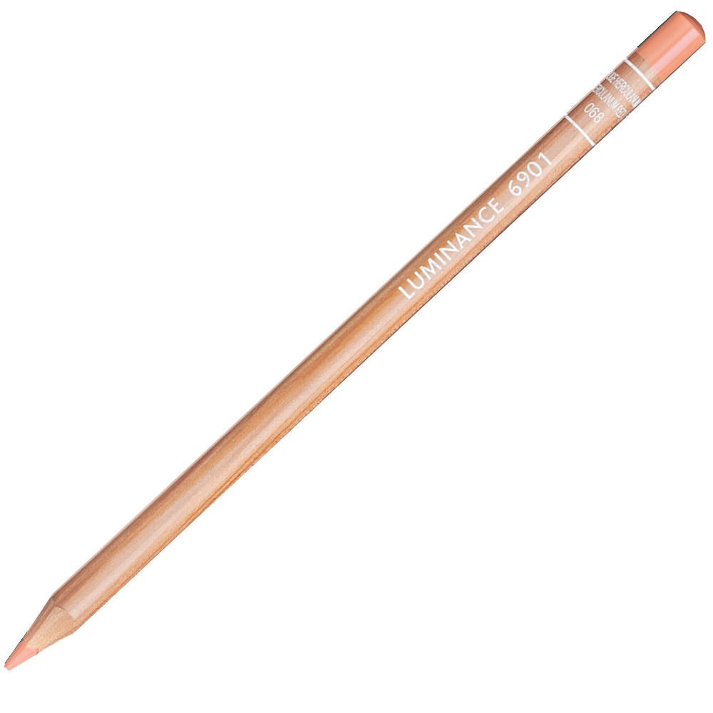 LAPIS COR CARAN D´ACHE LUMINANCE 068 HERCULANUM RED 6901068