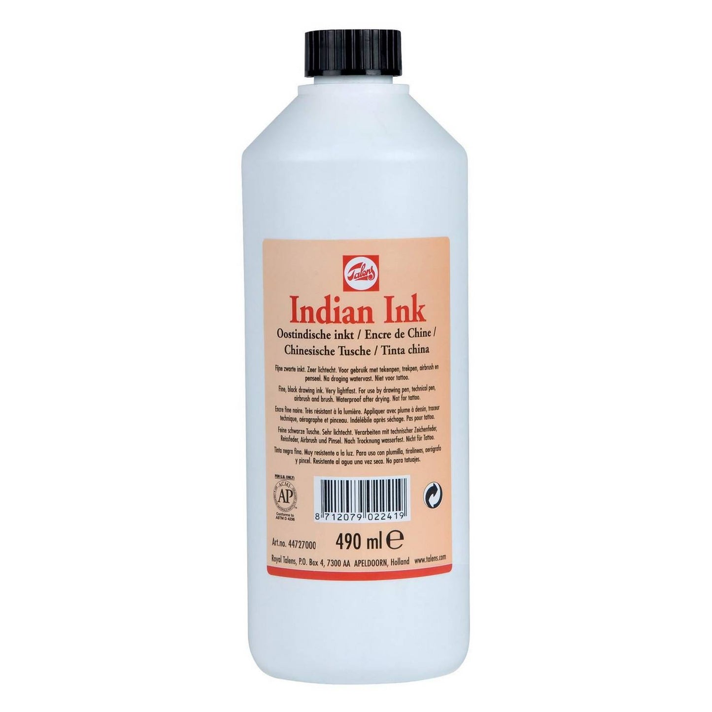TINTA NANKIM TALENS PRETA 490ml