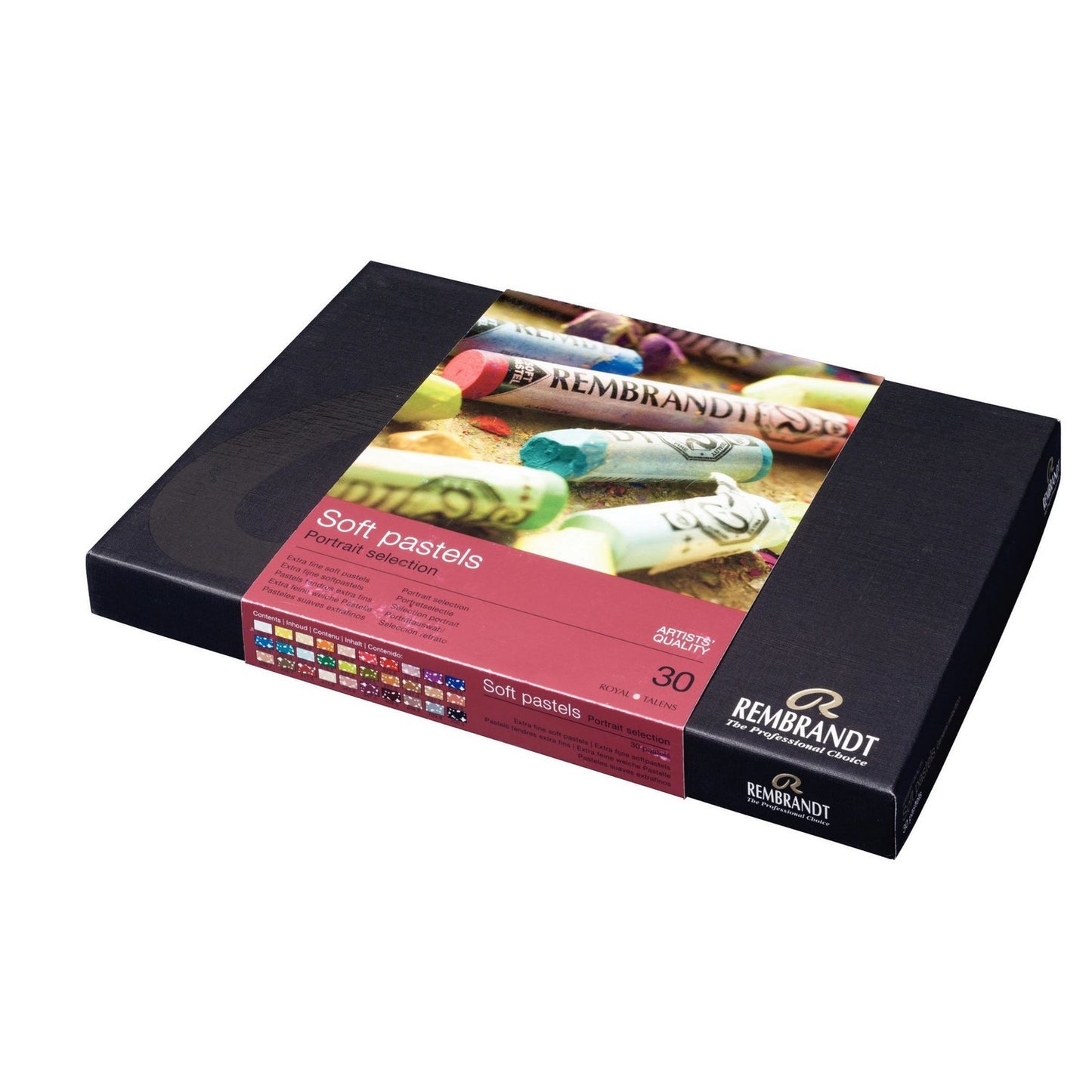 PASTEL SECO SOFT TALENS REMBRANDT 030 CORES PORTRAIT