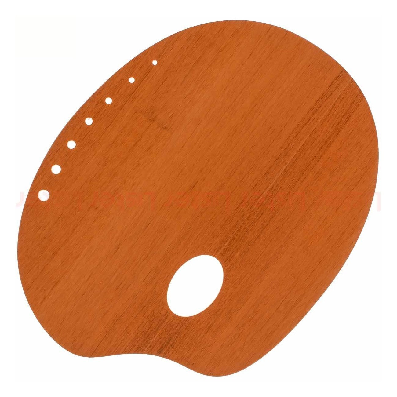 PALETA OVAL 12402PU 31x40 ENVERNIZADA TRIDENT