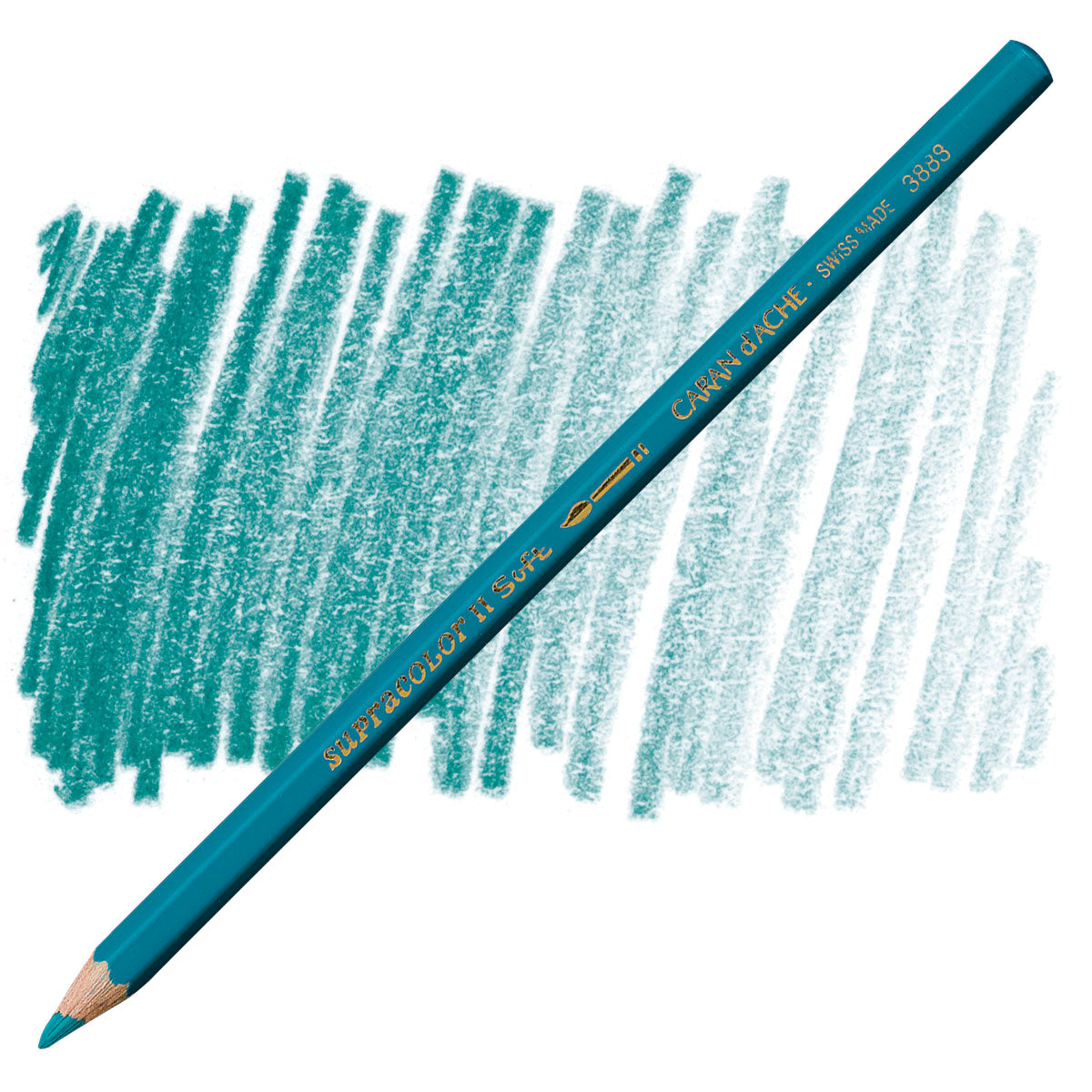 LAPIS AQUARELAVEL CARAN D´ACHE SUPRACOLOR 170 AZURITE BLUE 3888170