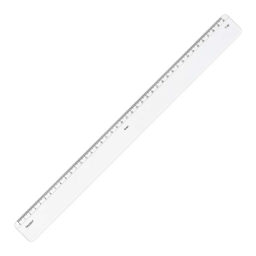 REGUA ACRILICO 40cm 7140 TRIDENT