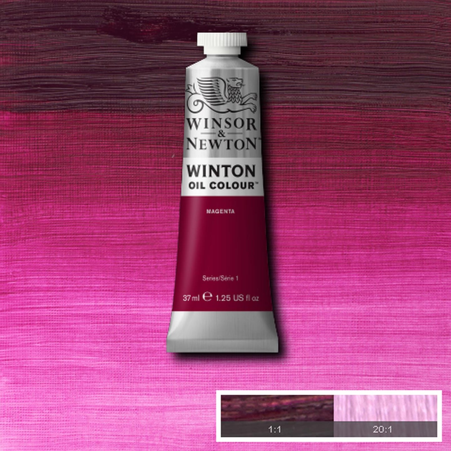 OLEO WINSOR NEWTON WINTON 37ML 380 MAGENTA
