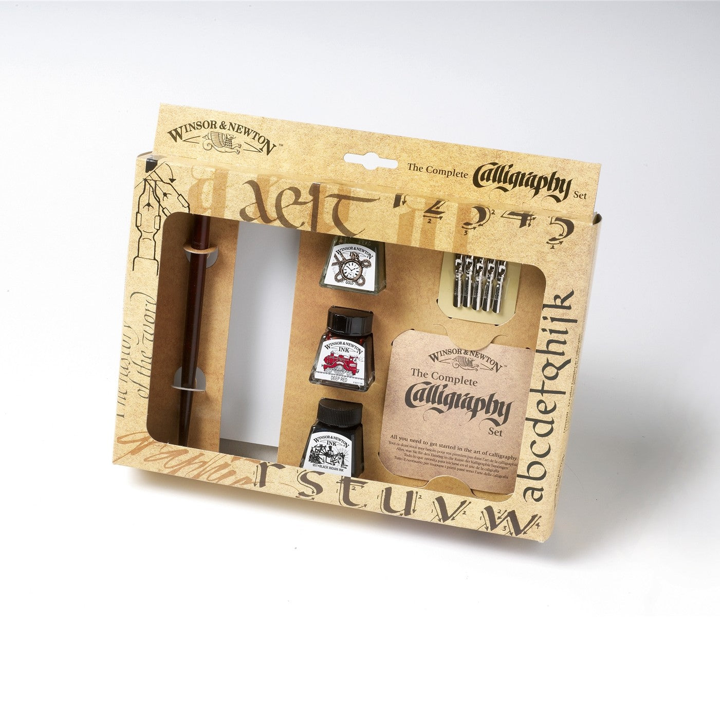 ESTOJO CALIGRAFIA WINSOR NEWTON COMPLETE SET 190