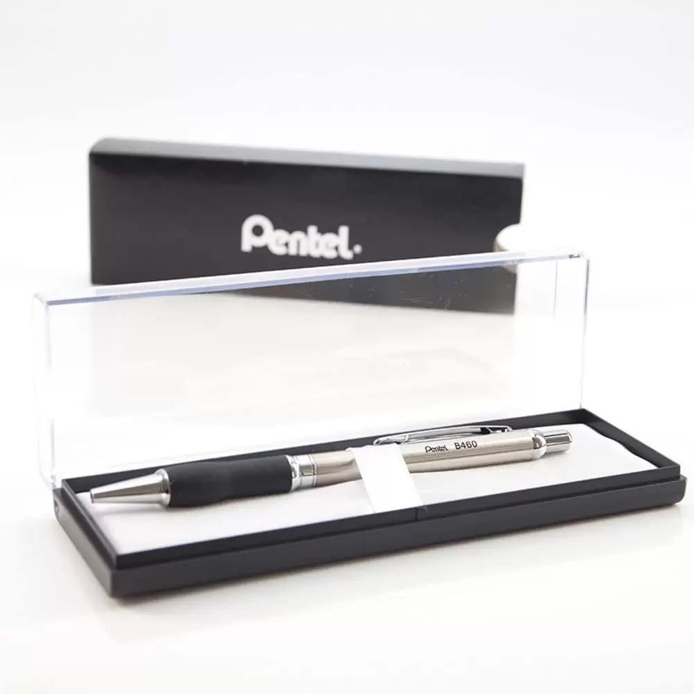 CANETA RETRATIL PENTEL B460 PRETA