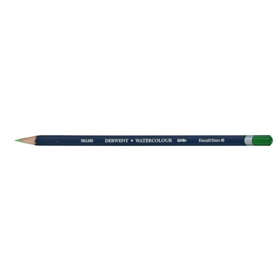 LAPIS AQUARELAVEL DERWENT WATERCOLOUR 46 EMERALD GREEN