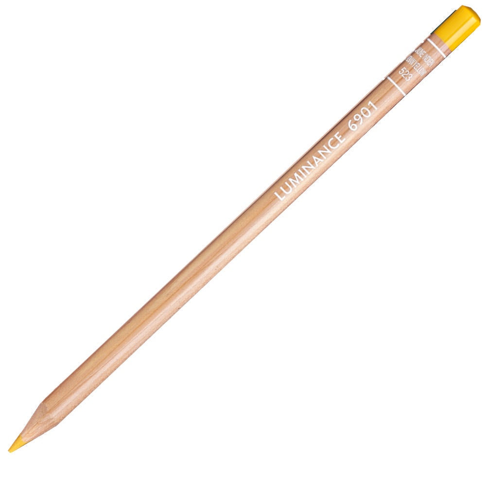 LAPIS COR CARAN D´ACHE LUMINANCE 523 INDIAN YELLOW 6901523