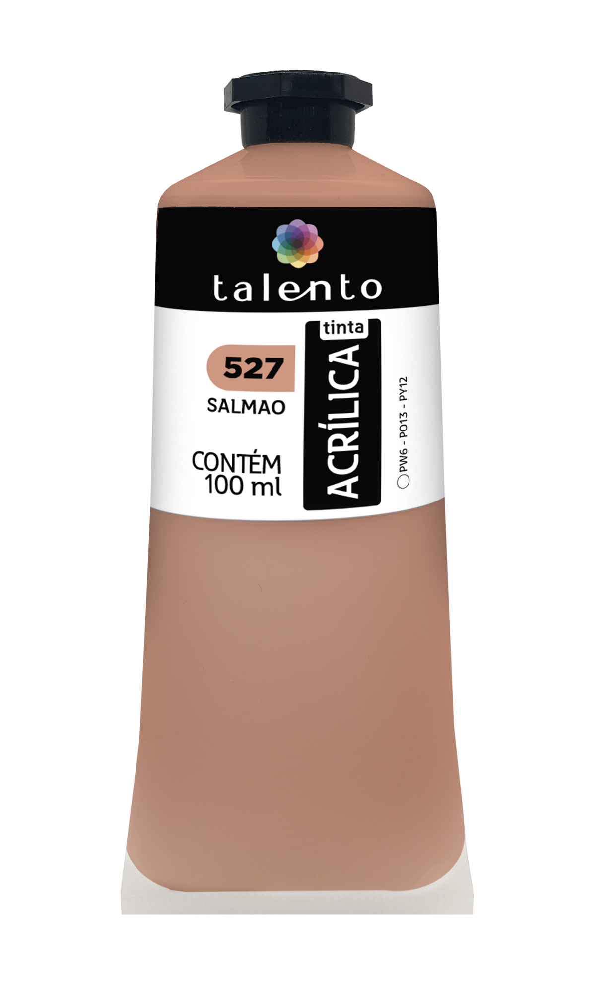 ACRILICA TALENTO 100ML 527 SALMAO