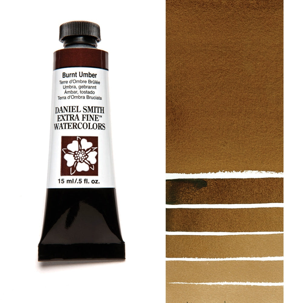 AQUARELA DANIEL SMITH 15ml EXTRA FINE Burnt Umber 011