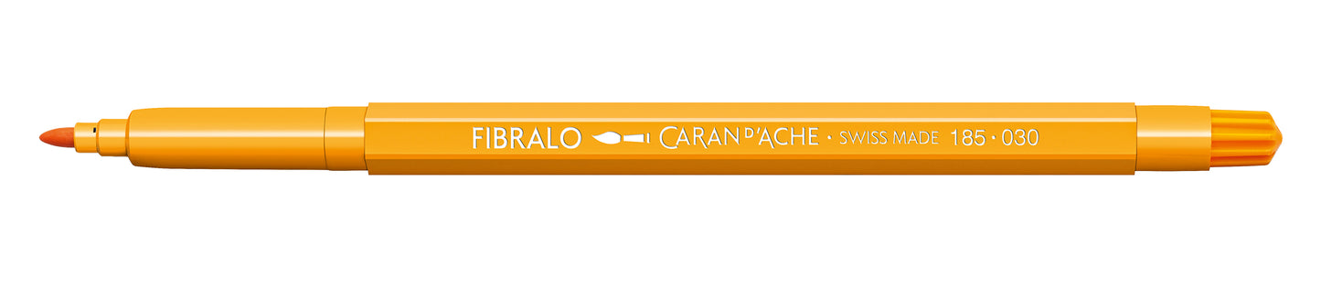 CANETA FIBRALO 030 AMARELO ESCURO 185030