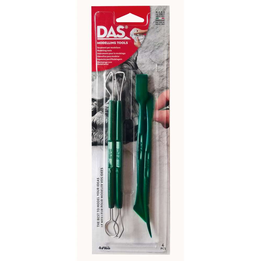 FERRAMENTAS MODELAGEM DAS MODELLING TOOLS BLISTER 04 UN