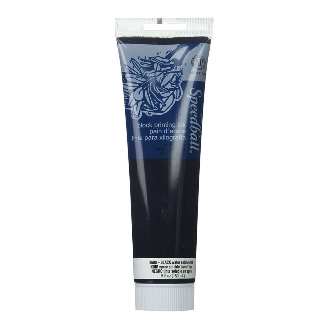 TINTA XILO/LINO WATER-BASED SPEEDBALL 150ml 3600 PRETA