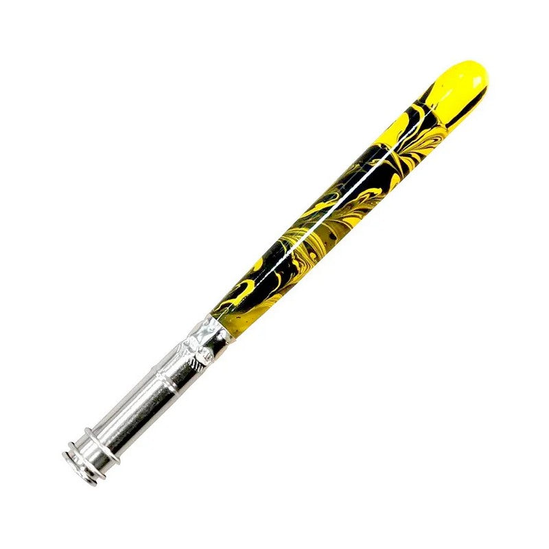 EXTENSOR LAPIS KERAMIK MARMORIZADO PRETO/AMARELO