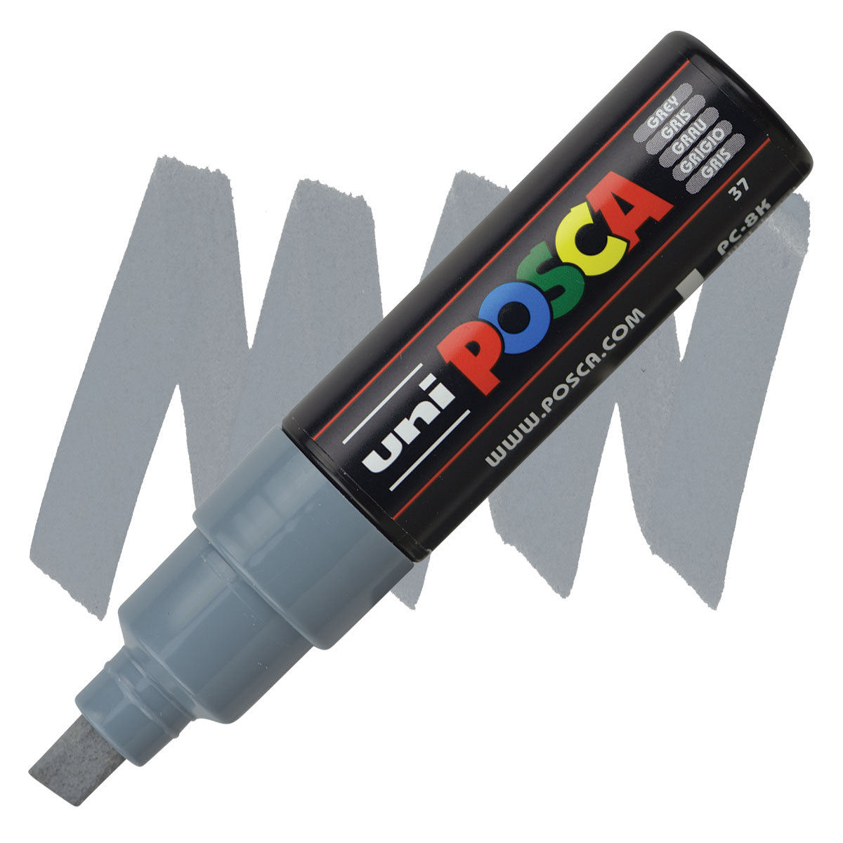 CANETA POSCA PC-8K 37 CINZA