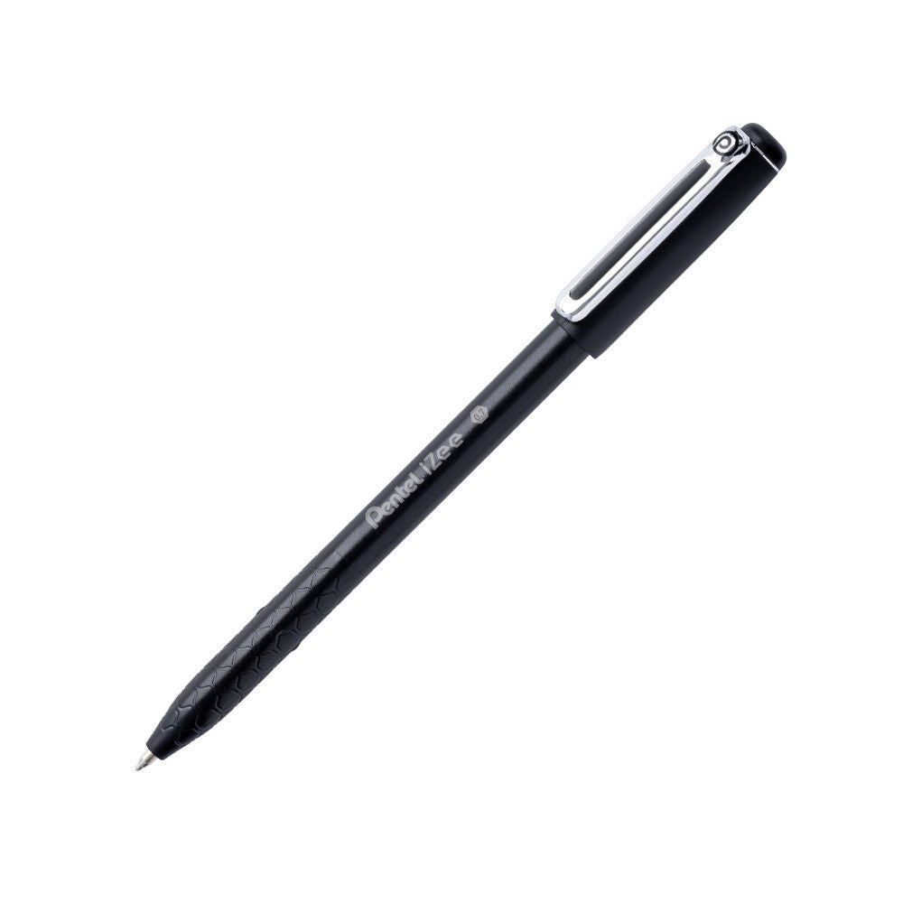 CANETA ESFEROGRAFICA PENTEL RETRATIL IZEE 0,7mm PRETA