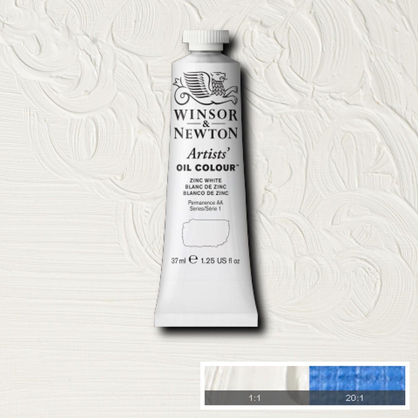OLEO WINSOR NEWTON ARTISTS 037ML 748 ZINC WHITE S1