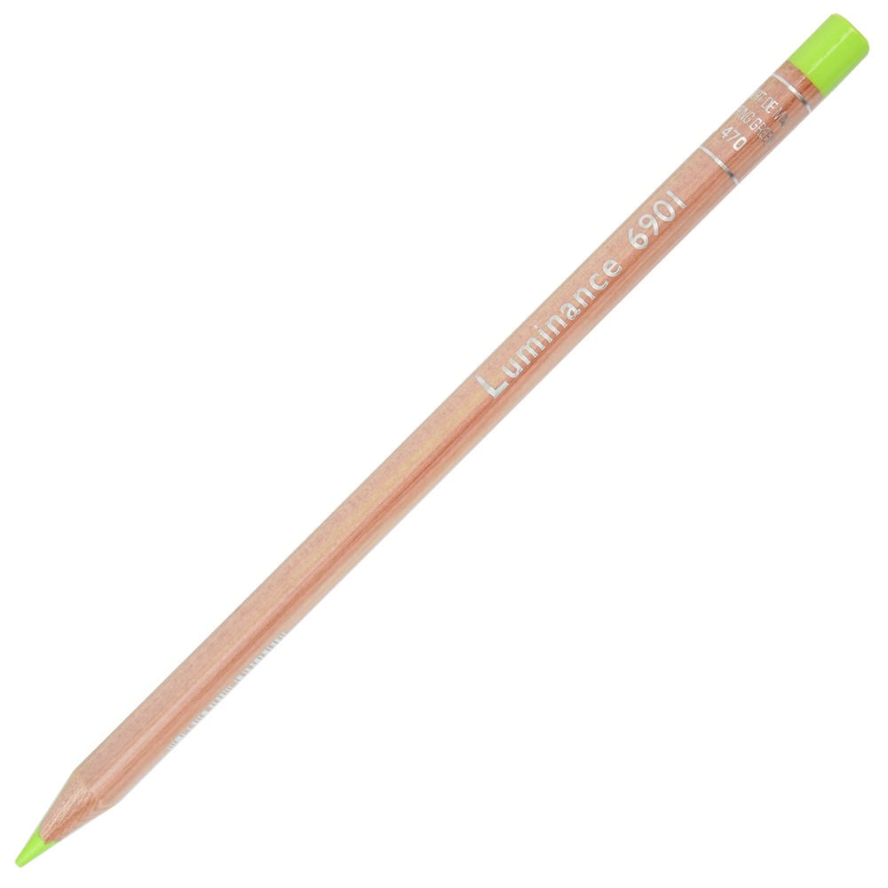 LAPIS COR CARAN D´ACHE LUMINANCE 470 SPRING GREEN 6901470