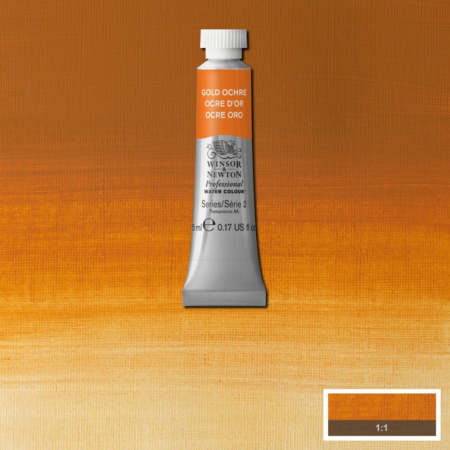 AQUARELA WINSOR NEWTON ARTISTS 5ml 285 GOLD OCHRE S2