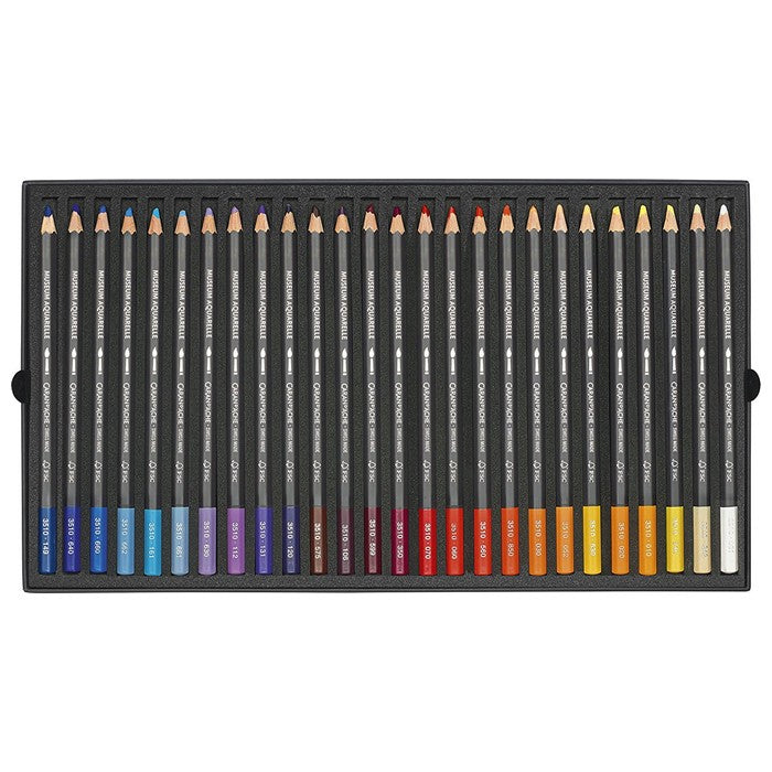 ESTOJO LAPIS AQUARELAVEL CARAN D´ACHE MUSEUM 76 CORES