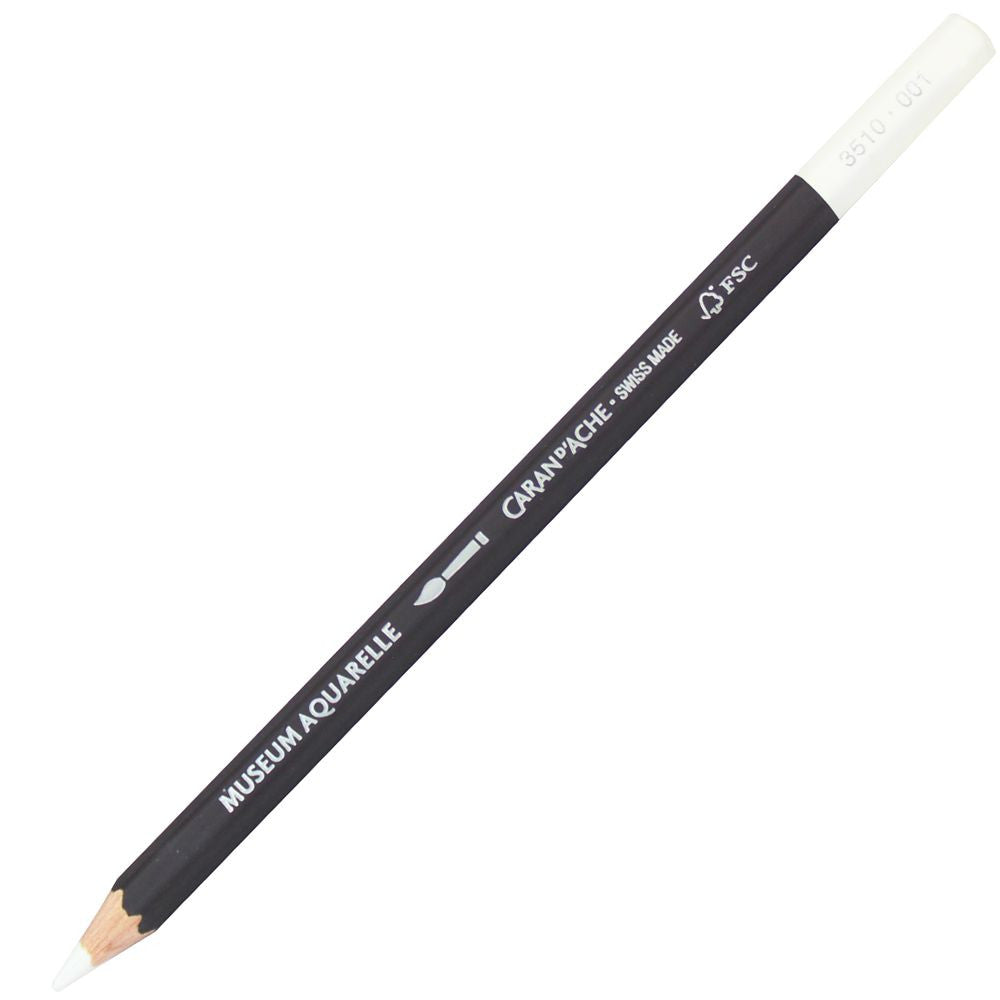 LAPIS AQUARELAVEL CARAN D´ACHE MUSEUM 001 BRANCO 3510001