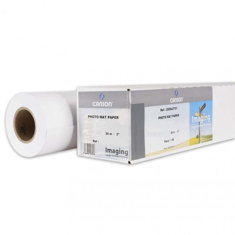 CANSON IMAGING PHOTO MATTE PAPER 200G 60' RL 1,52X30M