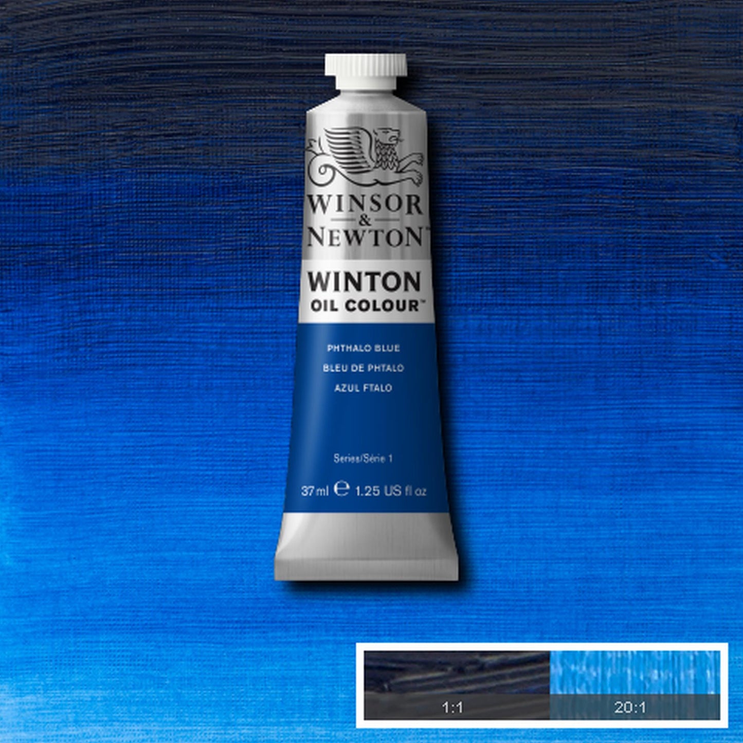 OLEO WINSOR NEWTON WINTON 37ML 516 PHTHALO BLUE