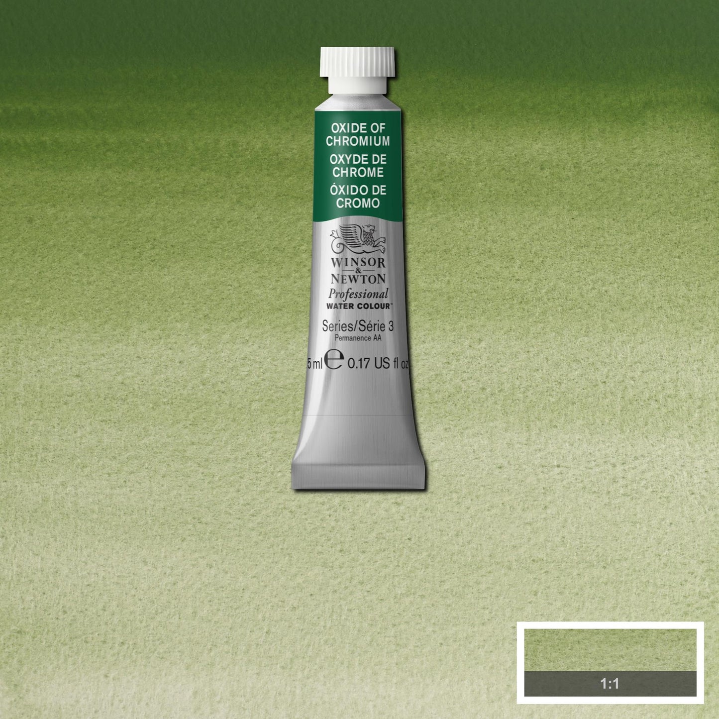 AQUARELA WINSOR NEWTON ARTISTS 5ml 459 OXIDE OF CHROMIUM S3