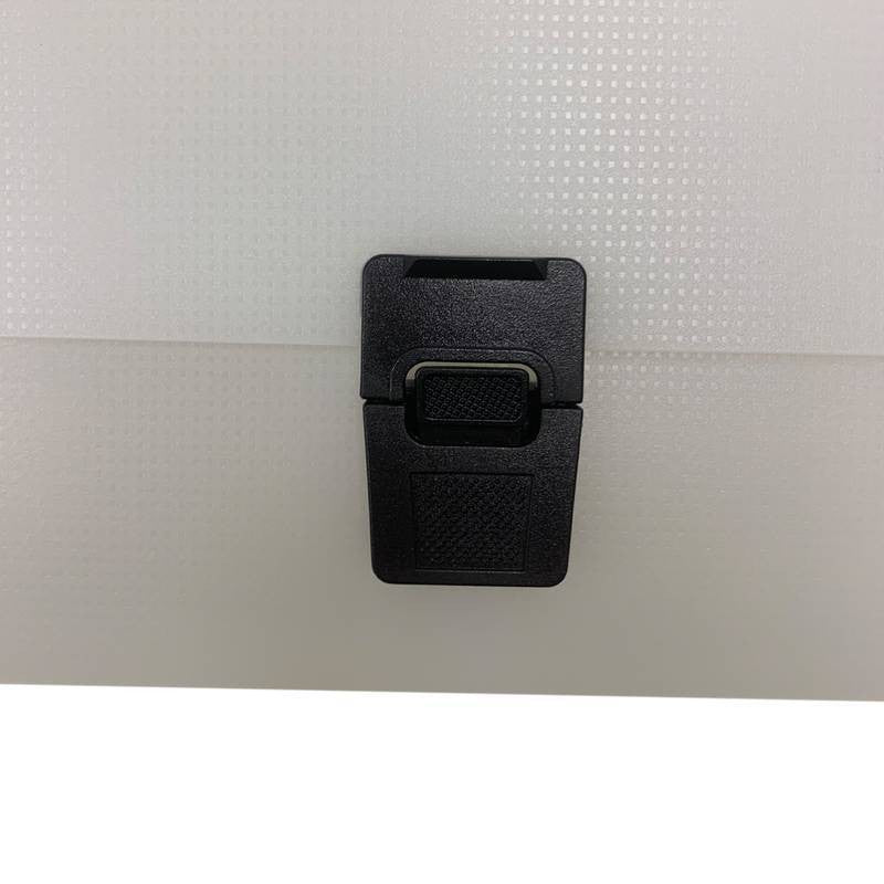 MALETA ESCOLAR GRID A3 C/ FECHO E ALÇA A3 CRISTAL