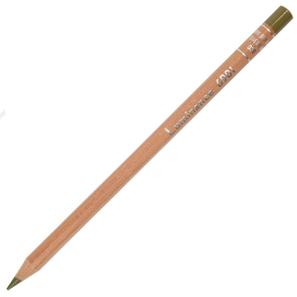 LAPIS COR CARAN D´ACHE LUMINANCE 039 OLIVE BROWN 6901039