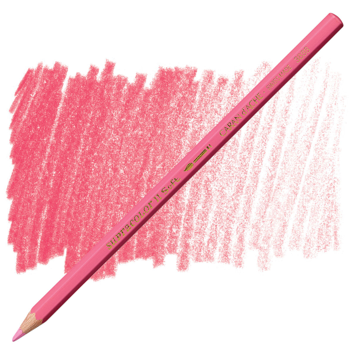 LAPIS AQUARELAVEL CARAN D´ACHE SUPRACOLOR 081 PINK 3888081