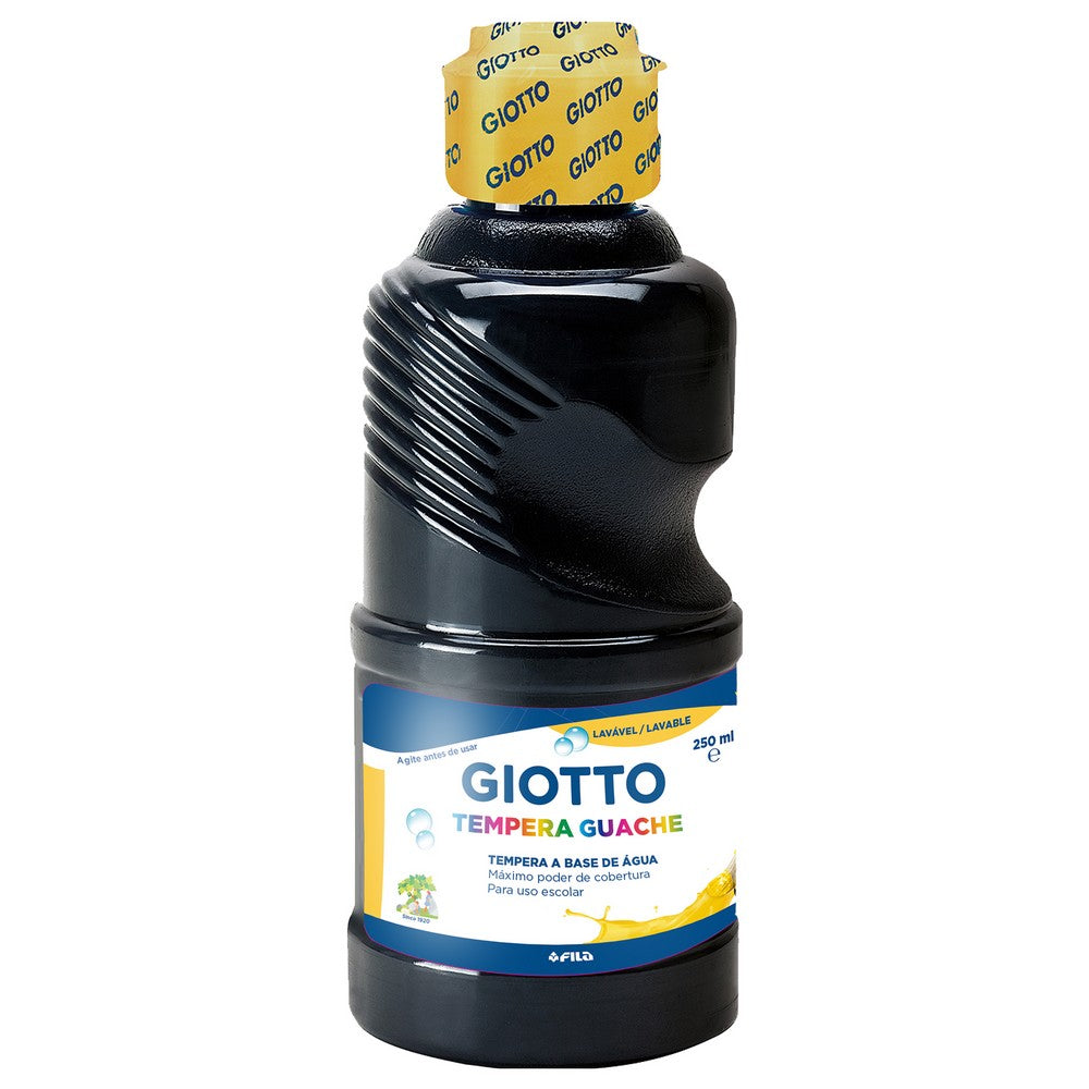 TEMPERA GOUACHE GIOTTO 250ml PRETO