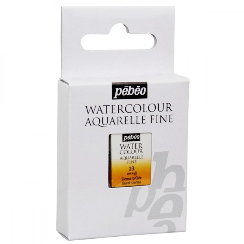 AQUARELA PEBEO HALF PAN 23 BURNT SIENNA