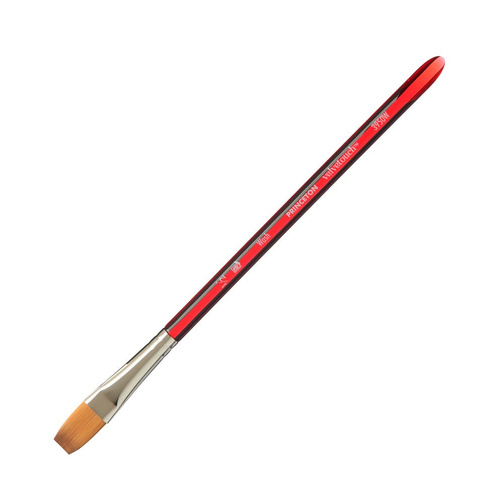 PINCEL PRINCETON VELVETOUCH PLANO SINT C.COUNT 1/2 IN