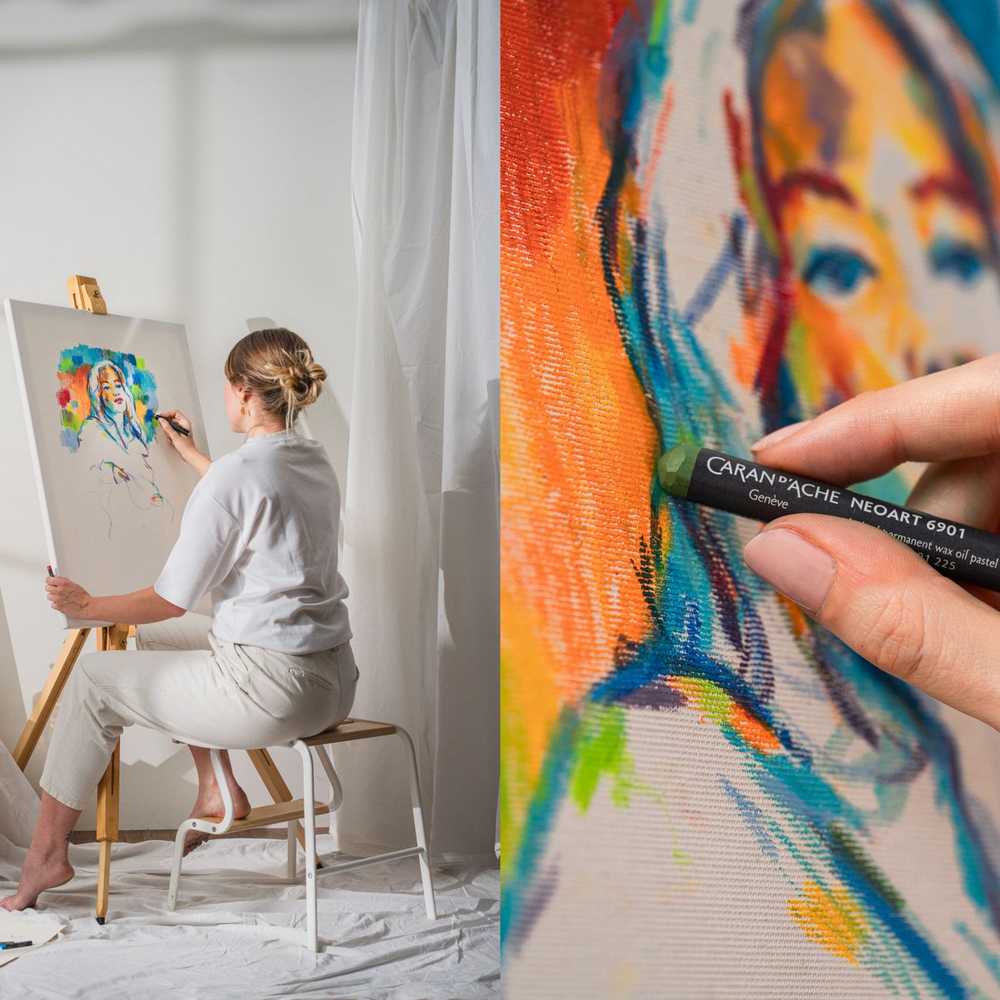PASTEL CARAN D´ACHE NEOART 350 PURPLISH RED