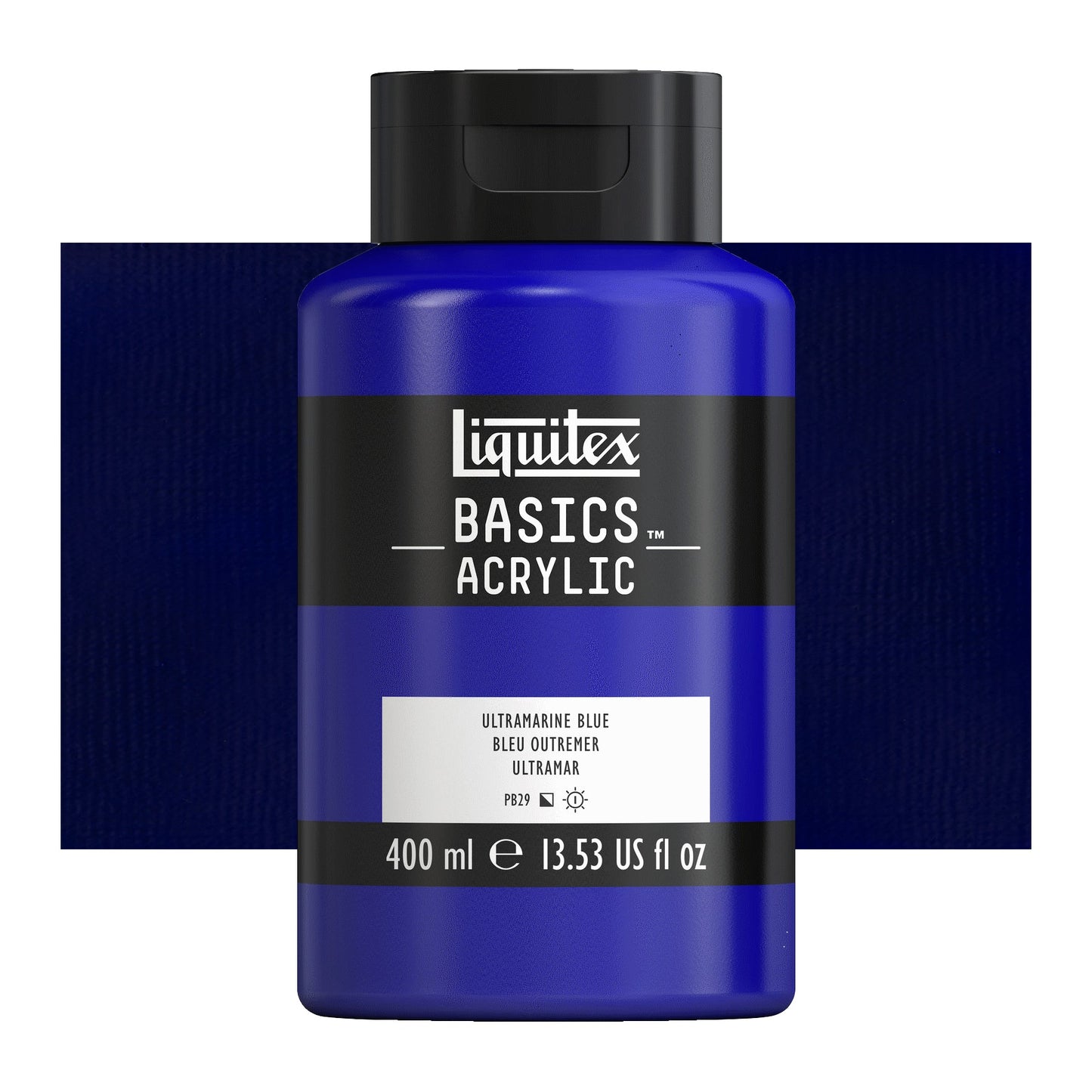 ACRILICA LIQUITEX BASICS 400ml 715 ULTRAMARINE BLUE