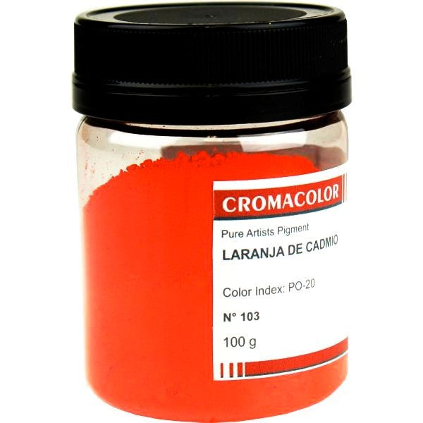 PIGMENTO PURO CROMACOLOR 103 CADMIUM ORANGE PO-20 100g