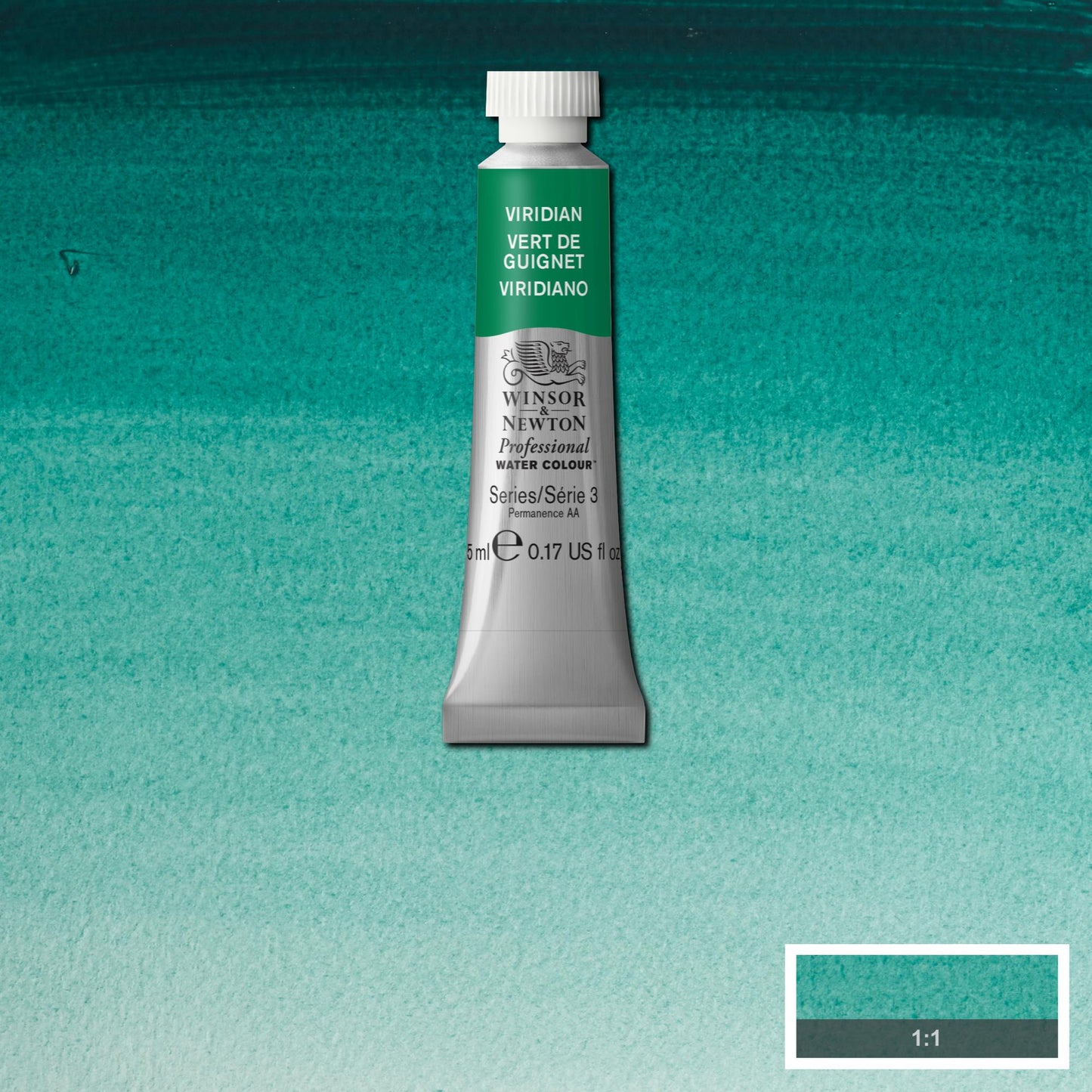AQUARELA WINSOR NEWTON ARTISTS 5ml 692 VIRIDIAN S3