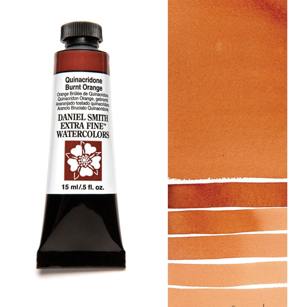 AQUARELA DANIEL SMITH 15ml EXTRA FINE Quinacridone Burnt Orange 086