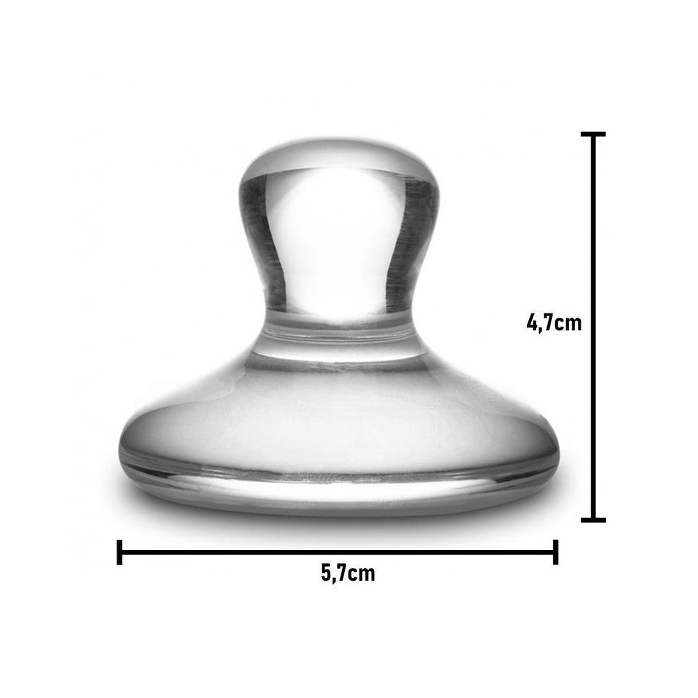 MÓ PARA MOER PIGMENTO (MOLETA) SINOART PEQUENA VIDRO SFA251S