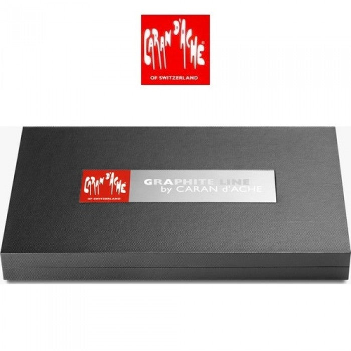 ESTOJO LAPIS GRADUADO CARAN D´ACHE GRAFWOOD COFFRET GRAPHITE