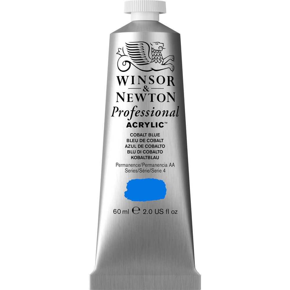 ACRILICA WINSOR NEWTON PROFISSIONAL 60ML 465 COBALT BLUE ROW S4