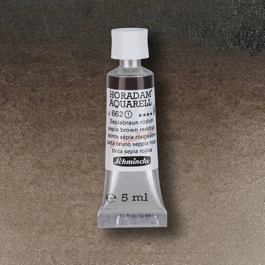 AQUARELA SCHMINCKE HORADAM 5ml 662 Sepia Brown Reddish S1