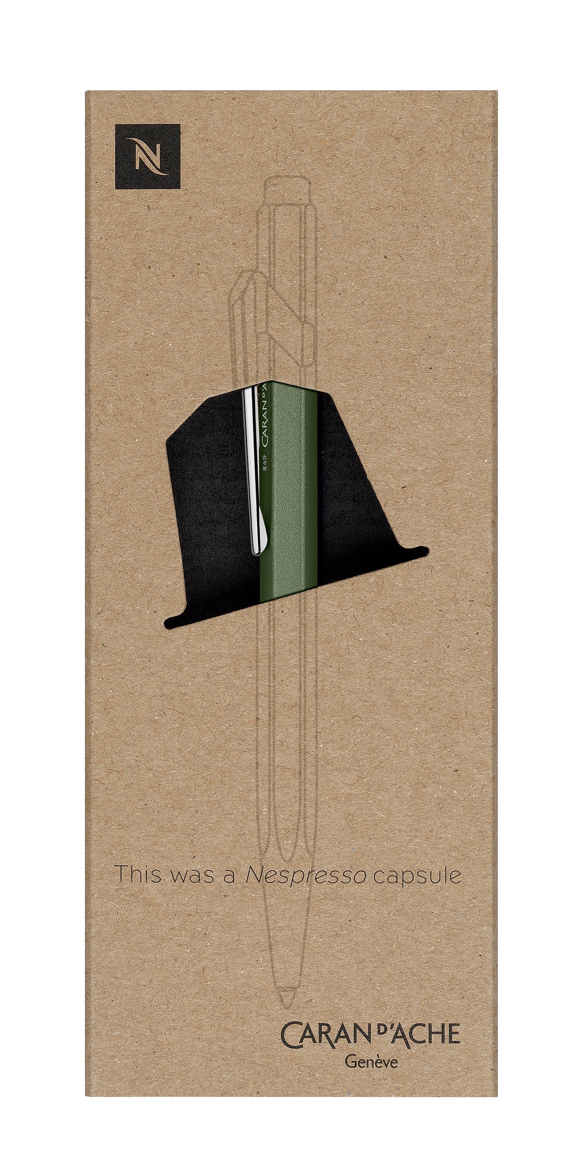 CANETA CARAN D'ACHE 849 NESPRESSO - GREEN