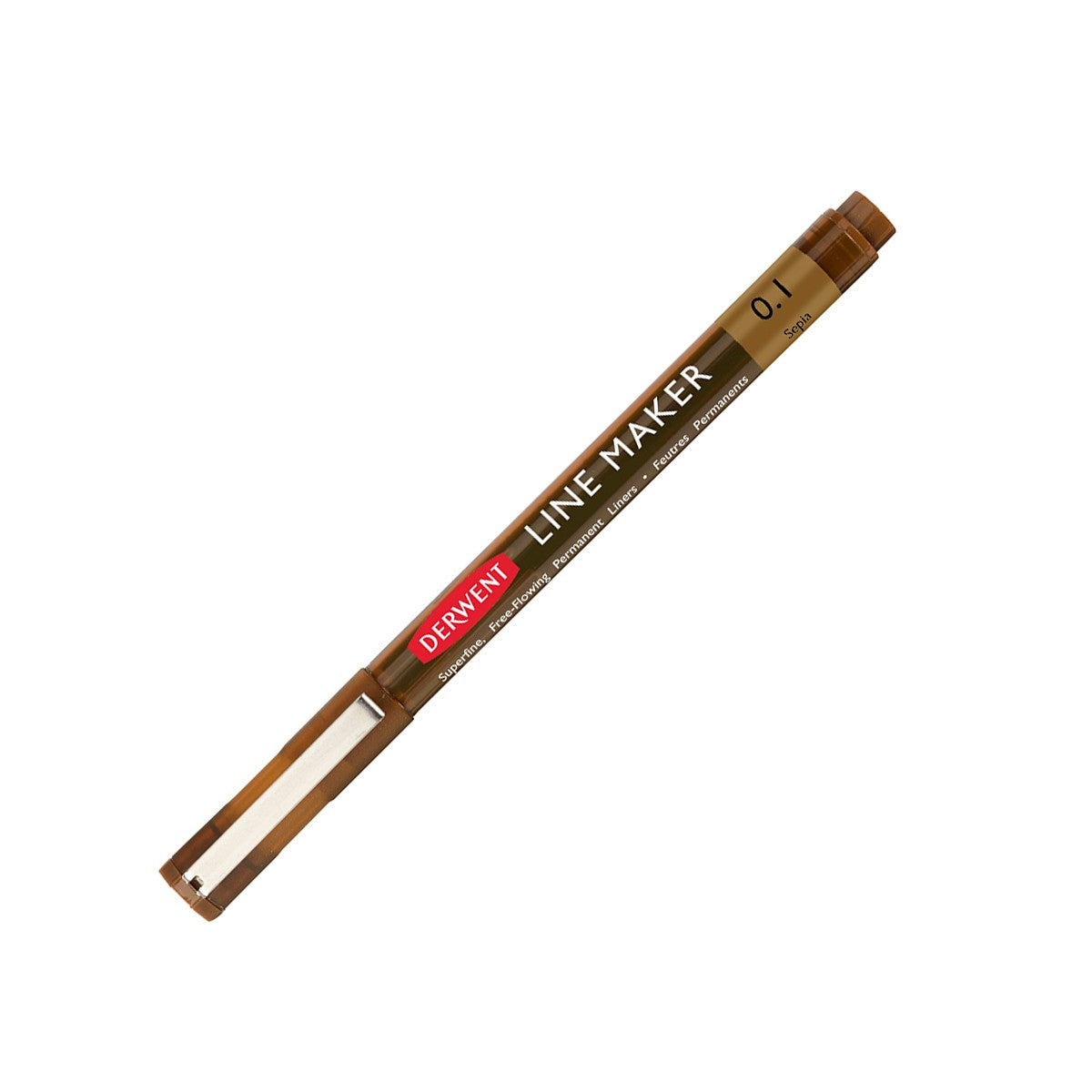 CANETA DERWENT GRAPHIK LINE MAKER SEPIA 0,1mm