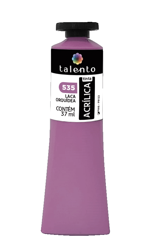 ACRILICA TALENTO 037ML 535 LACA ORQUIDEA