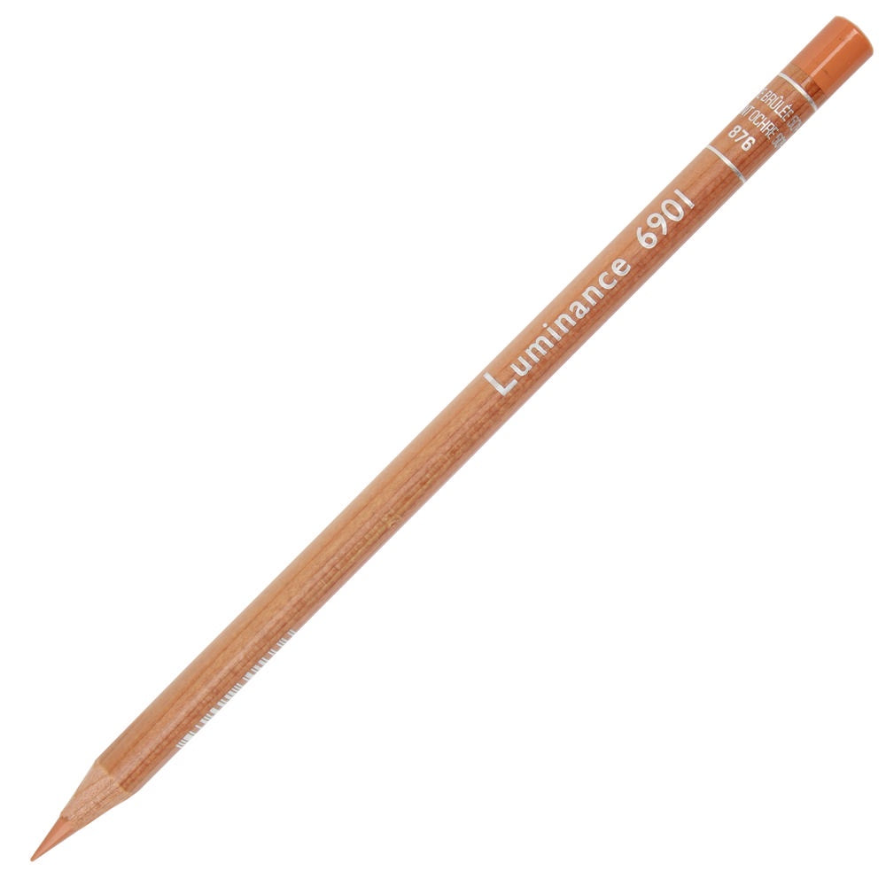 LAPIS COR CARAN D´ACHE LUMINANCE 876 BURNT OCHRE 50 6901876