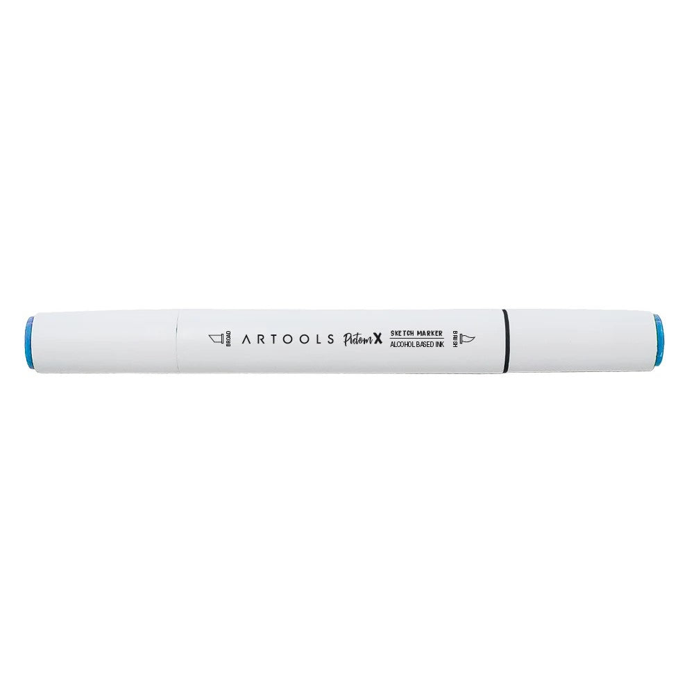 MARCADOR ARTOOLS PICTOM X AZUL B238 PONTA DUPLA