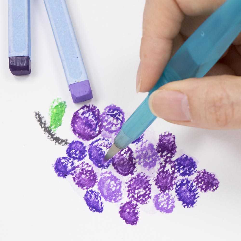 GIZ PASTEL OLEOSO AQUARELAVEL PENTEL 12 CORES